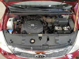 2012 Kia Sedona LX with VIN KNDMG4C76C6421543, listed as a Copart auction lot 78422314 with 128,424 mi miles and Clean Title. Bid and sale history available at carsss.com. Image 12.