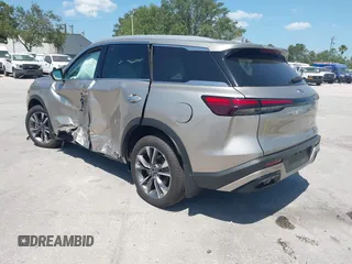 2024 Infiniti QX60 Luxe с VIN 5N1DL1FR3RC346815, выставлен на аукционе IAAI как лот 42186194 с пробегом 4 171 миль миль и . История ставок и продаж доступна на DreamBid. Изображение 3.