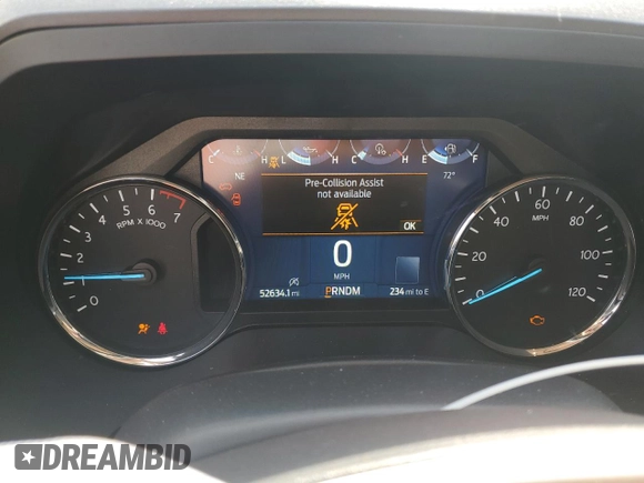 2023 Ford Expedition Max Limited with VIN 1FMJK1K8XPEA50565, listed as a Copart auction lot 48521005 with 52,634 mi miles and Clean title. Bid and sale history available at DreamBid. Image 9.