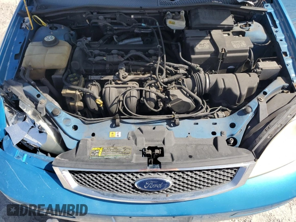 2007 Ford Focus S с VIN 1FAHP34N47W187861, выставлен на аукционе Copart как лот 63983695 с пробегом Не указан миль и Списание • Salvage title. История ставок и продаж доступна на DreamBid. Изображение 11.