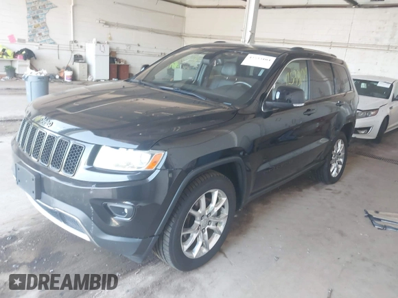 2014 Jeep Grand Cherokee Limited with VIN 1C4RJFBT2EC147036, listed as a IAAI auction lot 42533104 with 154,543 mi miles and . Bid and sale history available at DreamBid. Image 2.