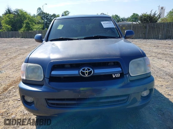 2006 Toyota Sequoia SR5 with VIN 5TDBT44A06S270314, listed as a IAAI auction lot 42225699 with 214,160 mi miles and . Bid and sale history available at DreamBid. Image 6.