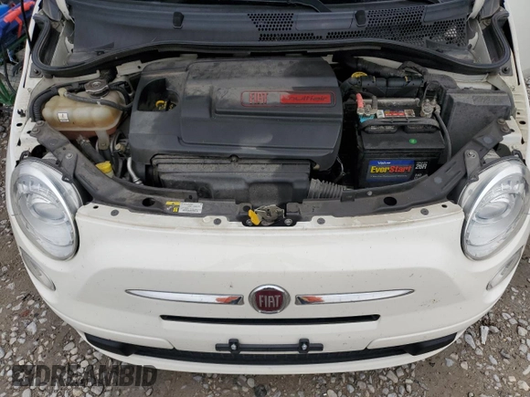 2017 FIAT 500 Pop with VIN 3C3CFFLR2HT526304, listed as a Copart auction lot 85171454 with 90,550 mi miles and Clean title. Bid and sale history available at DreamBid. Image 11.