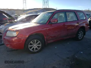 2007 Subaru Forester X w/Premium Pkg with VIN JF1SG65677G714364, listed as a Copart auction lot 89025365 with 124,226 mi miles and Salvage Title. Bid and sale history available at carsss.com. Image 1.