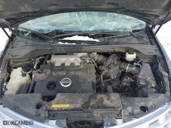 2005 Nissan Murano SE with VIN JN8AZ08W35W430343, listed as a Copart auction lot 80739744 with 166,979 mi miles and Salvage Title. Bid and sale history available at carsss.com. Image 12.