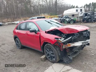 2024 Honda HR-V Sport with VIN 3CZRZ2H5XRM726381, listed as a IAAI auction lot 41106093 with 1 mi miles. Bid and sale history available at carsss.com. Image 1.