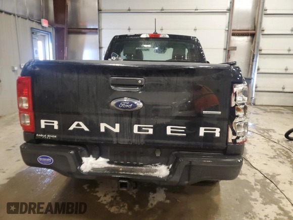 2019 Ford Ranger XL with VIN 1FTER1FH7KLA85645, listed as a Copart auction lot 43757345 with 46,669 mi miles and Salvage Title. Bid and sale history available at DreamBid. Image 6.