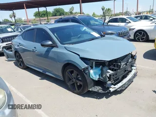 2024 Nissan Sentra SR z VIN 3N1AB8DV0RY374116, wystawiony jako IAAI lot #42159074 z przebiegiem 14 566 mil mil oraz . Historia ofert i sprzedaży dostępna na DreamBid. Obrazek 1.