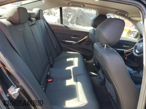 2014 BMW 3 Series 328i with VIN WBA3C1G56ENR49944, listed as a Copart auction lot 60330895 with 50,692 mi miles and Salvage title. Bid and sale history available at DreamBid. Image 10.