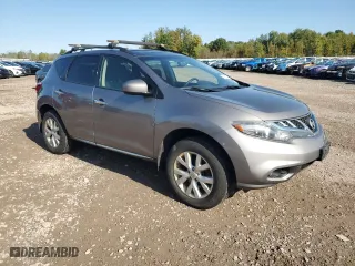 2012 Nissan Murano SV with VIN JN8AZ1MW9CW235369, listed as a Copart auction lot 73927084 with 145,833 mi miles and Salvage Title. Bid and sale history available at carsss.com. Image 4.