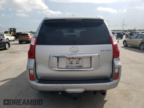 2011 Lexus GX 460 Premium with VIN JTJJM7FX0B5030138, listed as a Copart auction lot 52805215 with 206,275 mi miles and Salvage Title. Bid and sale history available at DreamBid. Image 6.