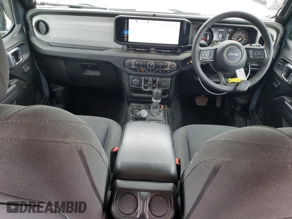 2024 Jeep Wrangler Sport с VIN 1C4PJXKN9RW214962, выставлен на аукционе Copart как лот 55745245 с пробегом 25 491 миль миль и Списание • Salvage title. История ставок и продаж доступна на DreamBid. Изображение 7.