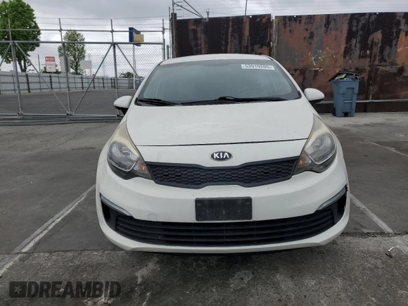 2016 Kia Rio LX with VIN KNADM4A30G6685529, listed as a Copart auction lot 53919205 with 105,536 mi miles and Clean Title. Bid and sale history available at carsss.com. Image 5.