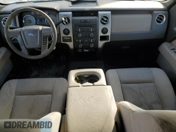 2009 Ford F-150 XL with VIN 1FTPW14V99FA25577, listed as a Copart auction lot 47128865 with 159,850 mi miles and Salvage title. Bid and sale history available at DreamBid. Image 8.