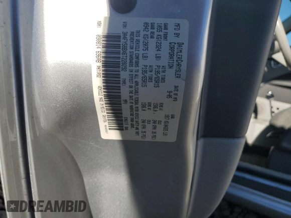 2006 Chrysler PT Cruiser Touring with VIN 3A4FY58BX6T228292, listed as a Copart auction lot 83819194 with 89,547 mi miles and Clean Title. Bid and sale history available at DreamBid. Image 12.