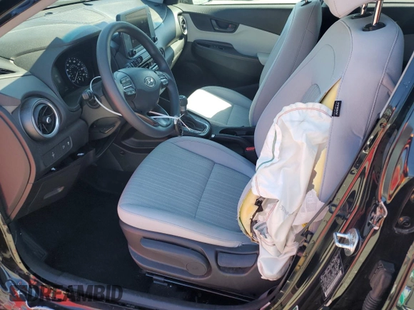 2022 Hyundai Kona SEL with VIN KM8K6CAB1NU922930, listed as a Copart auction lot 51410075 with 26,444 mi miles and Salvage Title. Bid and sale history available at carsss.com. Image 7.