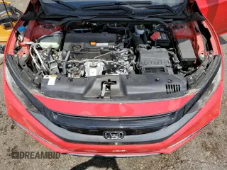 2019 Honda Civic LX with VIN 2HGFC2F65KH578149, listed as a Copart auction lot 52990095 with 63,253 mi miles and Salvage Title. Bid and sale history available at DreamBid. Image 11.