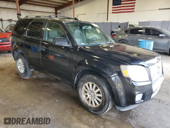 2010 Mercury Mariner Premier with VIN 4M2CN9HG3AKJ25675, listed as a Copart auction lot 64546635 with 99,620 mi miles and Salvage title. Bid and sale history available at DreamBid. Image 4.