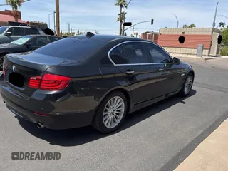 2011 BMW 5 Series 535i with VIN WBAFR7C59BC607237, listed as a Copart auction lot 52606185 with 101,970 mi miles and Clean Title. Bid and sale history available at carsss.com. Image 4.