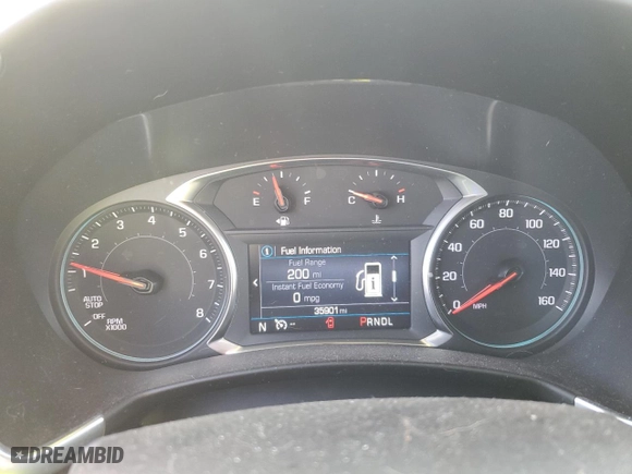 2022 Chevrolet Equinox LS with VIN 3GNAXSEV8NS167374, listed as a Copart auction lot 44823245 with 35,901 mi miles and Salvage Title. Bid and sale history available at carsss.com. Image 9.