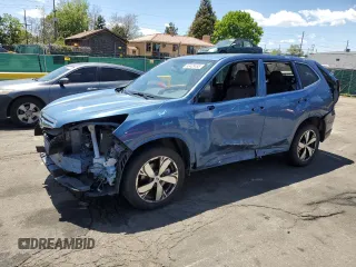 2020 Subaru Forester Touring with VIN JF2SKAXC9LH452951, listed as a Copart auction lot 56428495 with 12,390 mi miles and Salvage title. Bid and sale history available at DreamBid. Image 1.