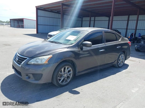2014 Nissan Sentra SV with VIN 3N1AB7AP7EY326090, listed as a IAAI auction lot 41741862 with 189,914 mi miles. Bid and sale history available at carsss.com. Image 2.