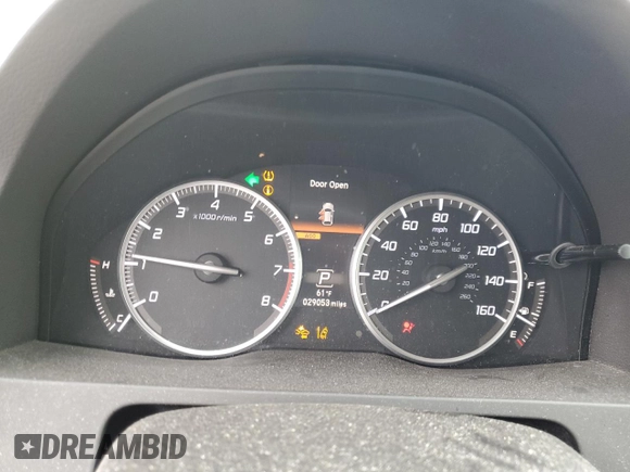 2016 Acura RDX Advance z VIN 5J8TB4H7XGL021917, wystawiony jako Copart lot #58615005 z przebiegiem 29 053 mil mil oraz Szkoda całkowita • Salvage title. Historia ofert i sprzedaży dostępna na DreamBid. Obrazek 9.