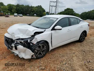 2024 Nissan Sentra SV with VIN 3N1AB8CV0RY294574, listed as a Copart auction lot 59872825 with 18,662 mi miles and Salvage title. Bid and sale history available at DreamBid. Image 1.