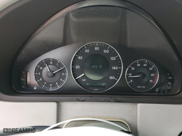 2005 Mercedes-Benz CLK-Class 3.2L with VIN WDBTJ65J65F122279, listed as a Copart auction lot 44010615 with 216,416 mi miles and Clean Title. Bid and sale history available at carsss.com. Image 9.