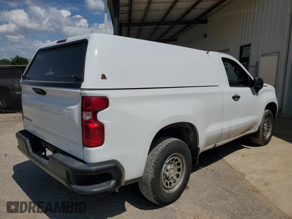 2023 Chevrolet Silverado 1500 Work Truck with VIN 3GCNAAEK8PG365244, listed as a Copart auction lot 54698085 with 114,391 mi miles and Clean Title. Bid and sale history available at DreamBid. Image 3.