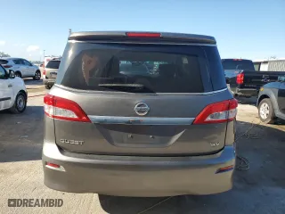 2015 Nissan Quest S with VIN JN8AE2KP7F9133942, listed as a Copart auction lot 69644094 with 0 mi miles and Non Repairable. Bid and sale history available at carsss.com. Image 6.