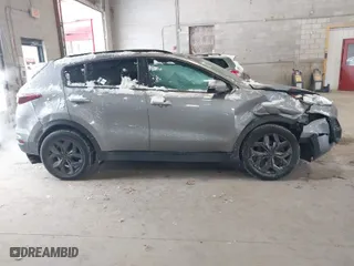 2021 Kia Sportage S with VIN KNDP6CAC8M7885732, listed as a IAAI auction lot 41356296 with 96,141 mi miles. Bid and sale history available at carsss.com. Image 13.