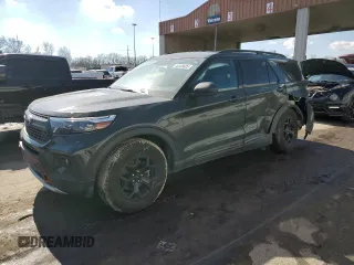 2021 Ford Explorer Timberline z VIN 1FMSK8JH3MGC26337, wystawiony jako Copart lot #46338605 z przebiegiem 83 420 mil mil oraz Szkoda całkowita • Salvage title. Historia ofert i sprzedaży dostępna na DreamBid. Obrazek 1.