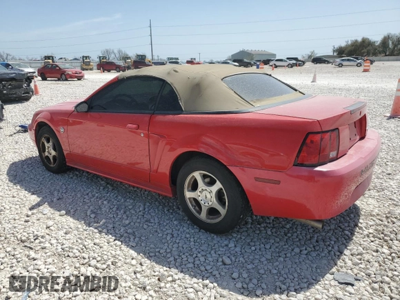 2004 Ford Mustang Deluxe with VIN 1FAFP44674F211829, listed as a Copart auction lot 49388445 with 107,427 mi miles and Salvage Title. Bid and sale history available at carsss.com. Image 2.