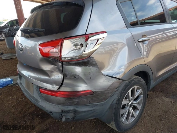 2014 Kia Sportage LX with VIN KNDPB3ACXE7613504, listed as a IAAI auction lot 41901163 with 78,754 mi miles. Bid and sale history available at carsss.com. Image 6.
