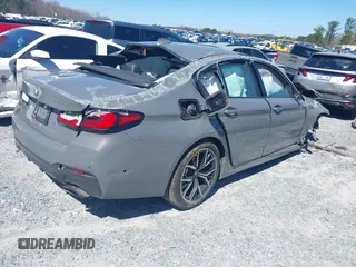 2021 BMW 5 Series 540i xDrive with VIN WBA73BJ09MCG10189, listed as a IAAI auction lot 41810393 with Not provided miles and . Bid and sale history available at DreamBid. Image 4.