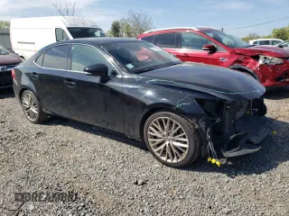 2015 Lexus IS 250 with VIN JTHCF1D21F5023746, listed as a Copart auction lot 54136965 with 74,157 mi miles and Salvage title. Bid and sale history available at DreamBid. Image 4.