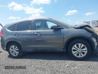 2013 Honda CR-V EX-L with VIN 2HKRM4H75DH610974, listed as a IAAI auction lot 42524910 with 42,887 mi miles and . Bid and sale history available at DreamBid. Image 14.