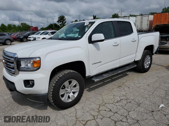 2017 GMC Canyon 2WD SLE with VIN 1GTG5CEN0H1193780, listed as a Copart auction lot 53747594 with 115,135 mi miles and Salvage Title. Bid and sale history available at carsss.com. Image 1.