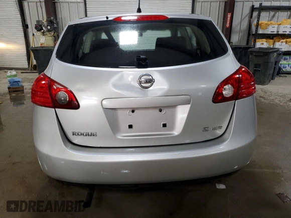 2009 Nissan Rogue SL with VIN JN8AS58V69W161687, listed as a Copart auction lot 53442075 with 125,794 mi miles and Salvage Title. Bid and sale history available at carsss.com. Image 6.