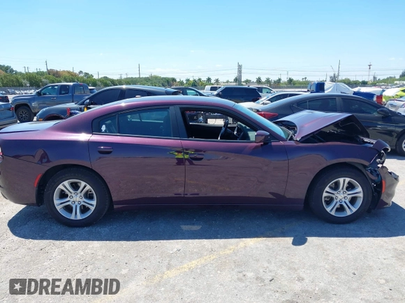 2020 Dodge Charger SXT with VIN 2C3CDXBG5LH220064, listed as a IAAI auction lot 42028723 with 25,140 mi miles and . Bid and sale history available at carsss.com. Image 13.