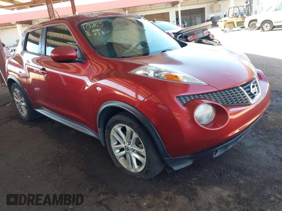 2013 Nissan Juke SV with VIN JN8AF5MV3DT209084, listed as a IAAI auction lot 42025042 with 1 mi miles. Bid and sale history available at carsss.com. Image 1.