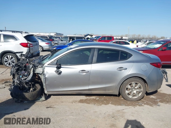 2016 Mazda 3 i Sport with VIN 3MZBM1T72GM280553, listed as a IAAI auction lot 41838183 with 107,938 mi miles and . Bid and sale history available at DreamBid. Image 15.