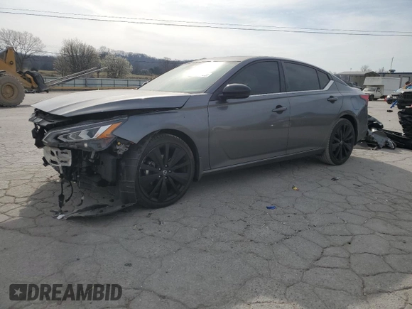 2022 Nissan Altima 2.5 SR with VIN 1N4BL4CV9NN380244, listed as a Copart auction lot 48927635 with 31,991 mi miles and Salvage Title. Bid and sale history available at carsss.com. Image 1.