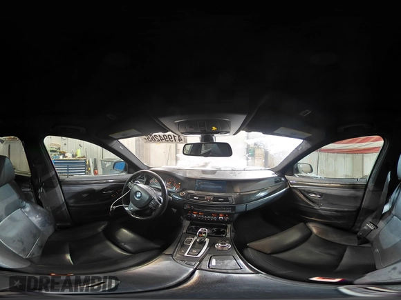 2012 BMW 5 Series 550i with VIN WBAFR9C57CDX78737, listed as a Copart auction lot 41994265 with 77,796 mi miles and Salvage Title. Bid and sale history available at carsss.com. Image 13.