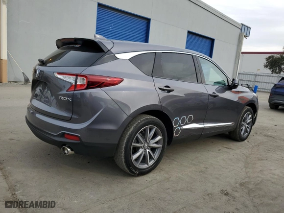 2019 Acura RDX w/Technology Pkg with VIN 5J8TC1H5XKL023752, listed as a Copart auction lot 42460545 with 95,384 mi miles and Salvage Title. Bid and sale history available at carsss.com. Image 3.