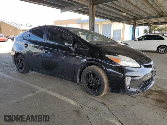2014 Toyota Prius Four with VIN JTDKN3DU4E0390083, listed as a Copart auction lot 51012435 with 370,495 mi miles and Salvage Title. Bid and sale history available at carsss.com. Image 4.