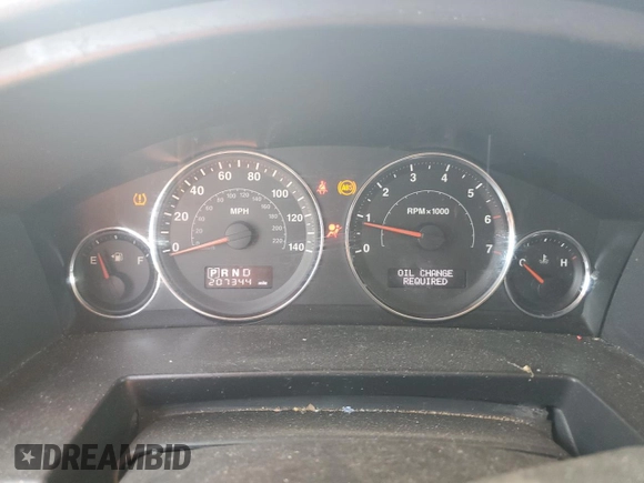 2010 Jeep Commander Sport with VIN 1J4RG4GK1AC112866, listed as a Copart auction lot 53622775 with 207,344 mi miles and Clean title. Bid and sale history available at DreamBid. Image 9.