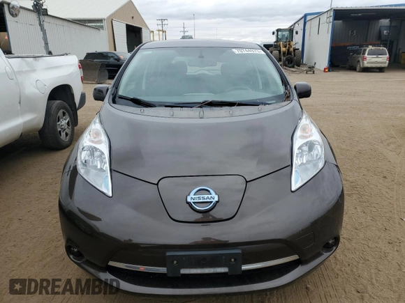 2016 Nissan LEAF S with VIN 1N4BZ0CP8GC308362, listed as a Copart auction lot 70744973 with 50,696 mi miles. Bid and sale history available at carsss.com. Image 5.