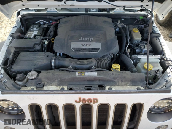 2016 Jeep Wrangler Unlimited Sahara with VIN 1C4BJWEG1GL328101, listed as a Copart auction lot 52754865 with 65,106 mi miles and Salvage title. Bid and sale history available at DreamBid. Image 11.